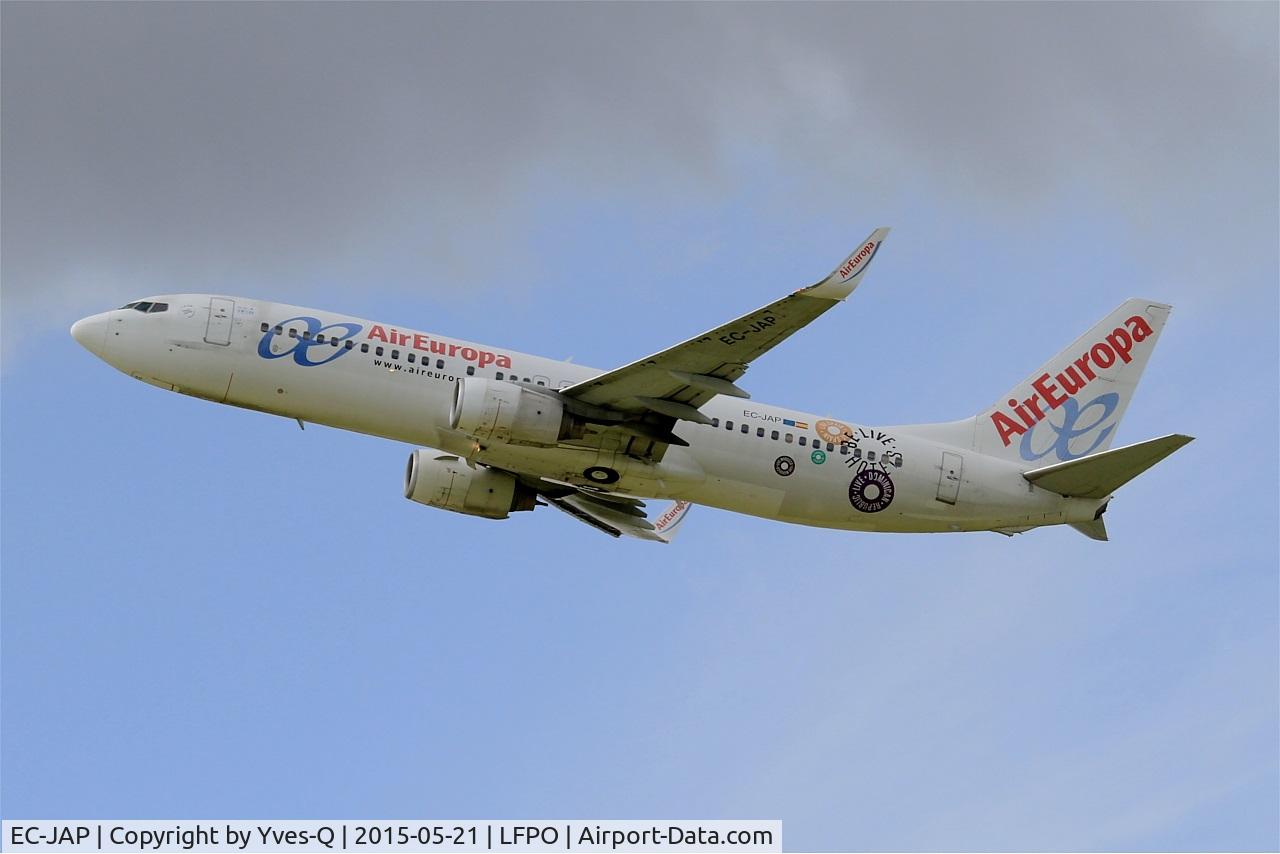 EC-JAP, 2004 Boeing 737-85P C/N 33971, Boeing 737-85P, Take off rwy 24, Paris-Orly Airport (LFPO-ORY)