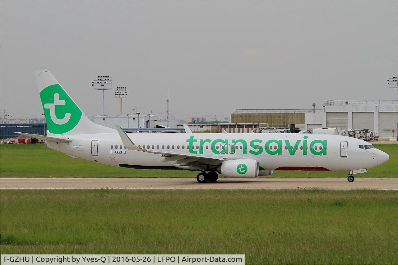 F-GZHU, 2015 Boeing 737-8K2 C/N 41352, Boeing 737-8K2, Take off run rwy 08, Paris-Orly Airport (LFPO-ORY)