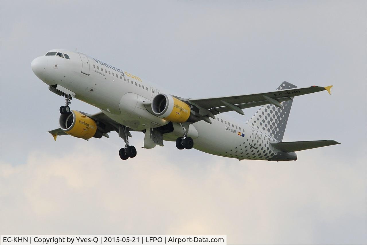 EC-KHN, 2007 Airbus A320-216 C/N 3203, Airbus A320-216, Take off rwy 24, Paris-Orly Airport (LFPO-ORY)