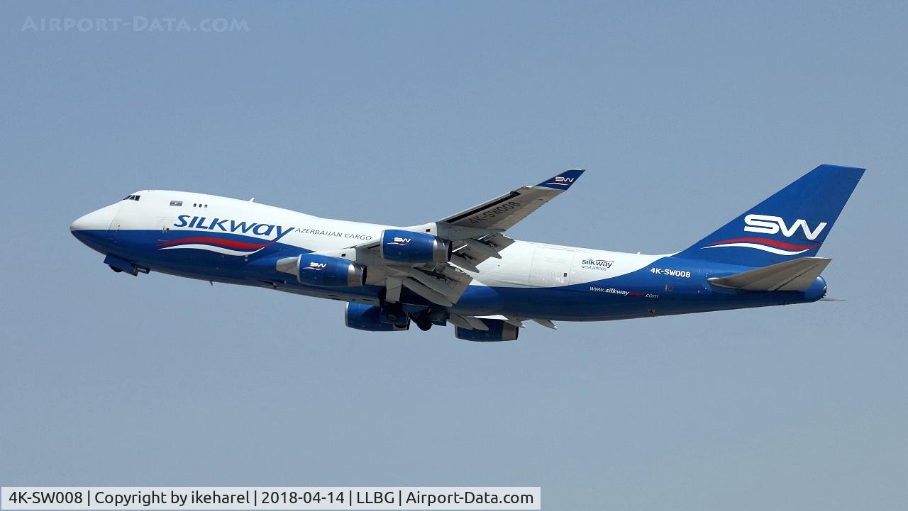 4K-SW008, 1999 Boeing 747-4R7F/SCD C/N 29732, Cargo flight to Baku.