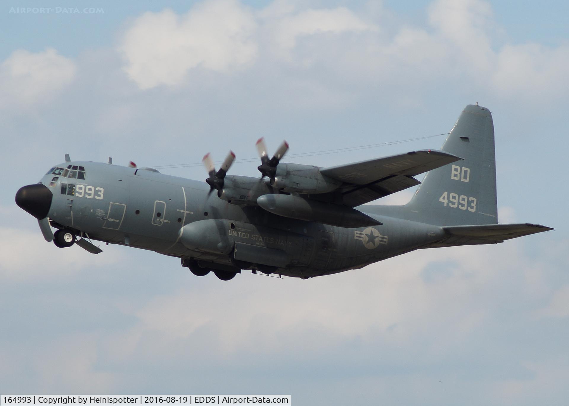 164993, 1992 Lockheed KC-130T Hercules C/N 382-5298, 164993 at Stuttgart Airport.