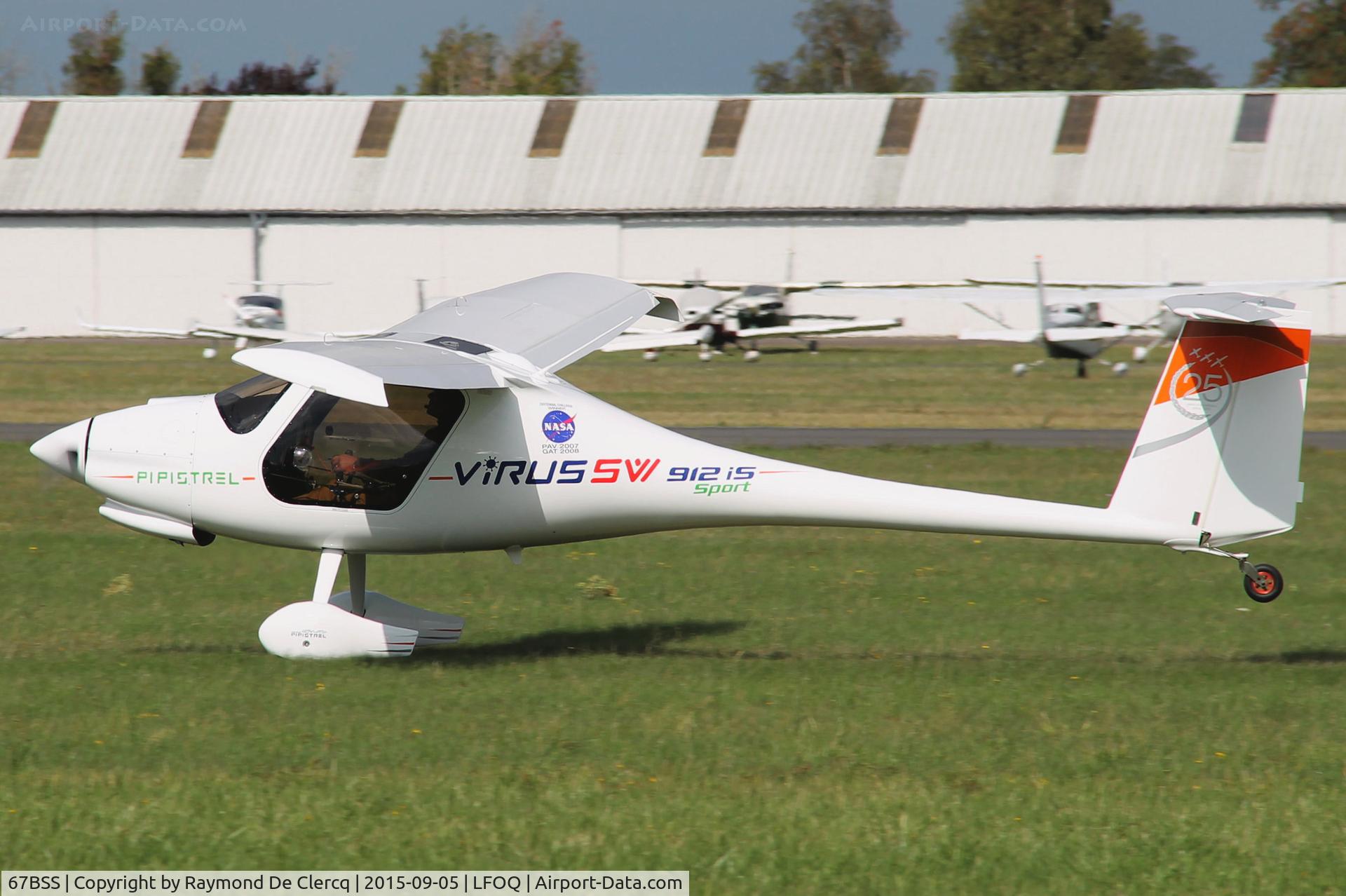 67BSS, Pipistrel Virus SW 100iS C/N Not found 67BSS, 67BSS  /  F-JVQU at ULM salon Blois.