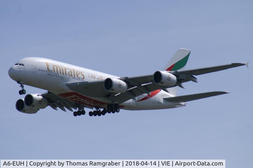 A6-EUH, 2016 Airbus A380-861 C/N 220, Emirates Airbus A380