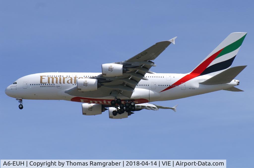 A6-EUH, 2016 Airbus A380-861 C/N 220, Emirates Airbus A380