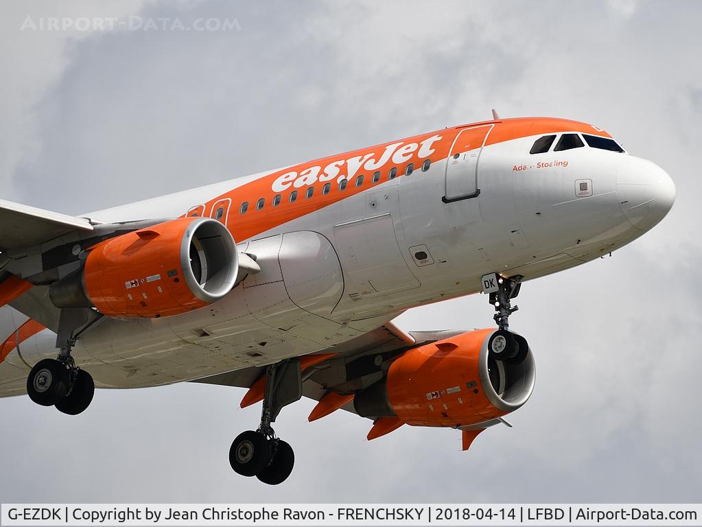 G-EZDK, 2008 Airbus A319-111 C/N 3555, U22033 from Luton