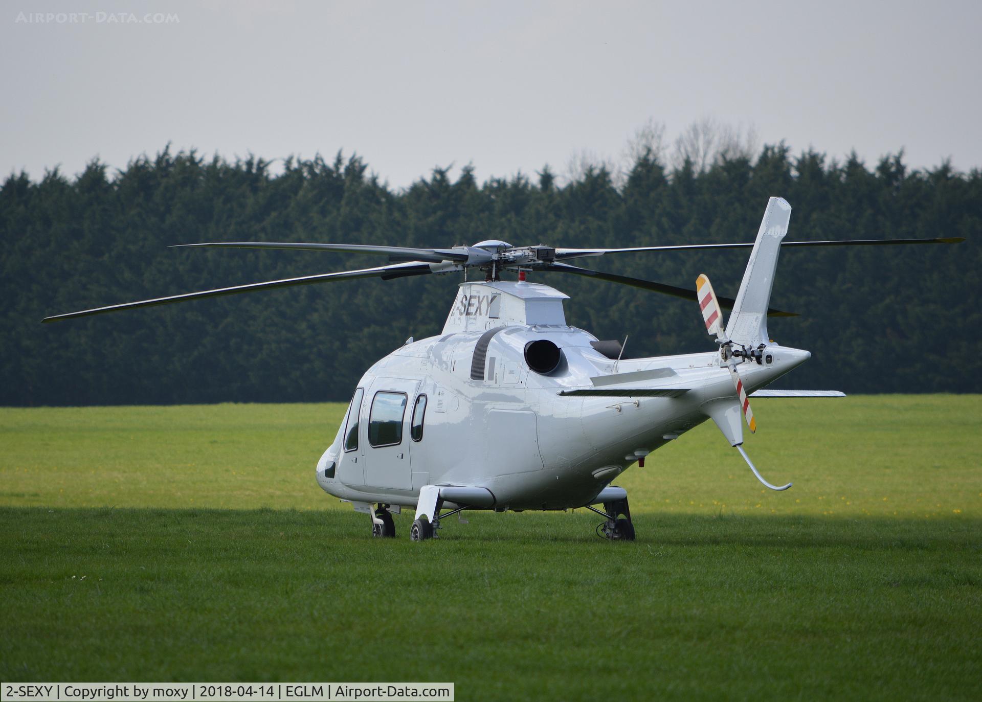 2-SEXY, 1997 AgustaWestland A-109E Power C/N 11010, AugustaWestland A109E Power at White Waltham. Ex ZS-RJD
