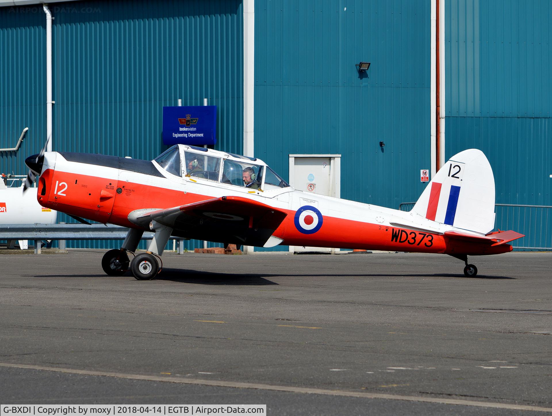 G-BXDI, 1952 De Havilland DHC-1 Chipmunk 22 C/N C1/0312, De Havilland DHC-1 Chipmunk 22 at Wycombe Air Park.
