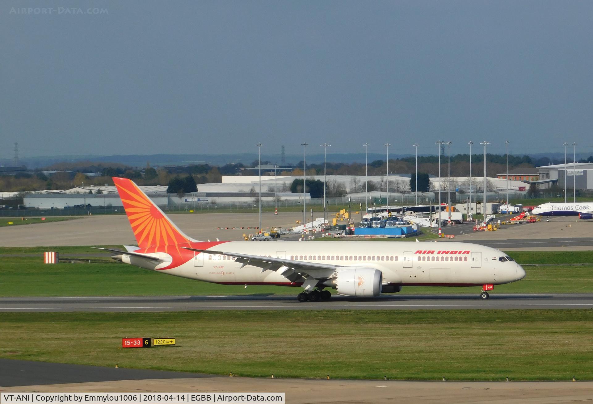 VT-ANI, 2012 Boeing 787-8 Dreamliner C/N 36277, from freeport car park