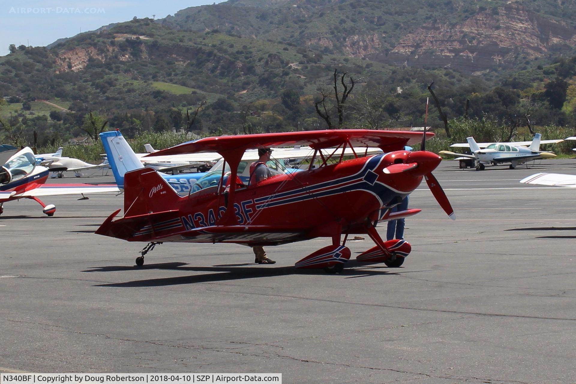 N340BF, 2003 Aviat Pitts S-2C Special C/N 6055, 2003 Aviat PITTS S-2C SPECIAL, Lycoming AEIO-540, at Fuel Dock