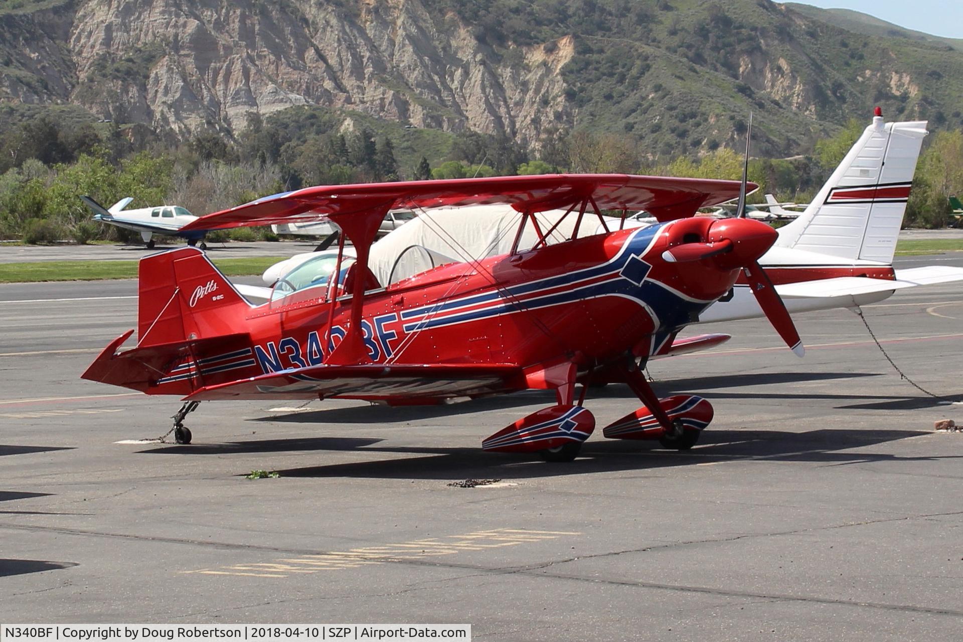 N340BF, 2003 Aviat Pitts S-2C Special C/N 6055, 2003 Aviat PITTS S-2C SPECIAL, Lycoming AEIO-540