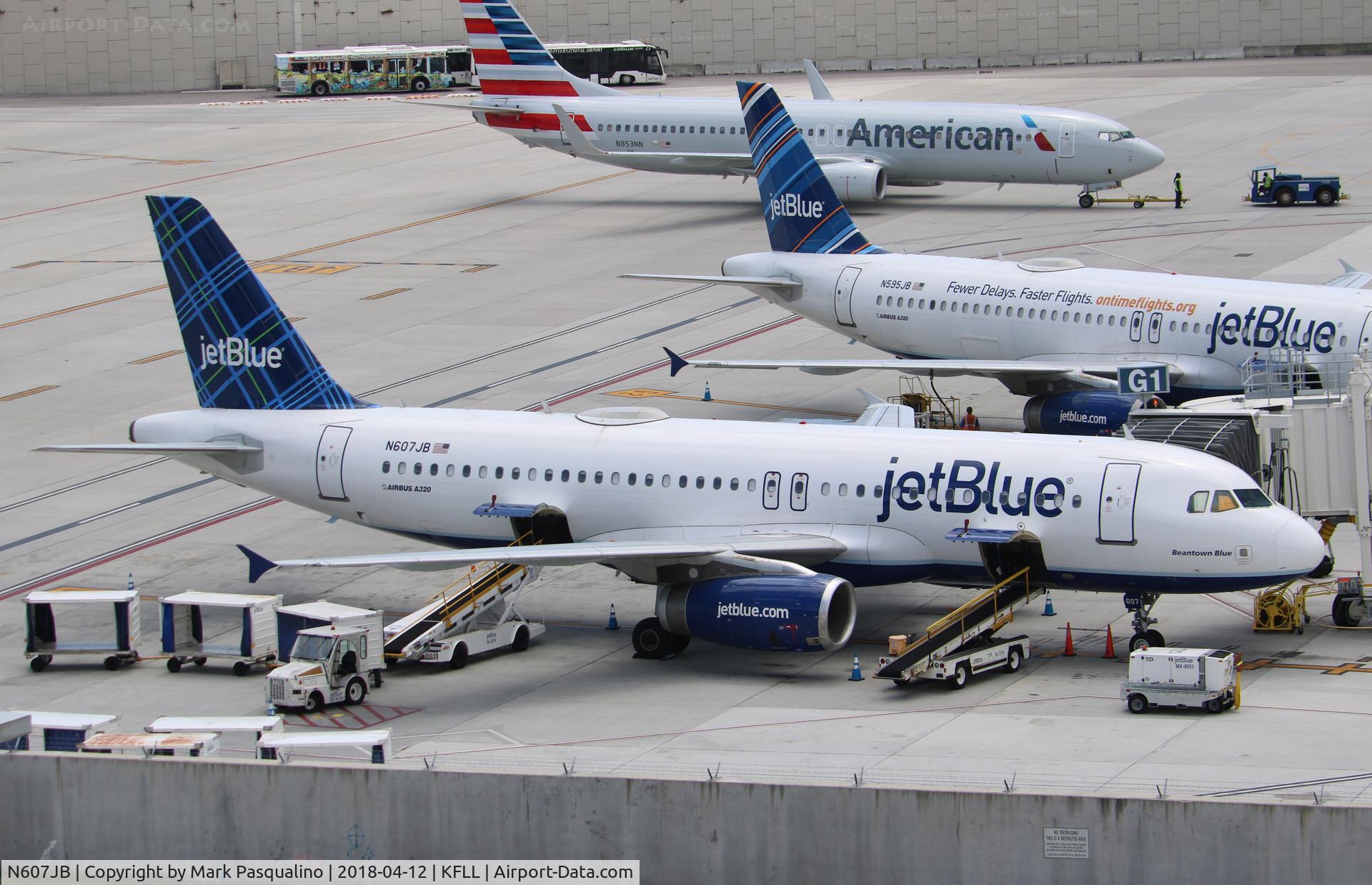 N607JB, 2005 Airbus A320-232 C/N 2386, Airbus A320