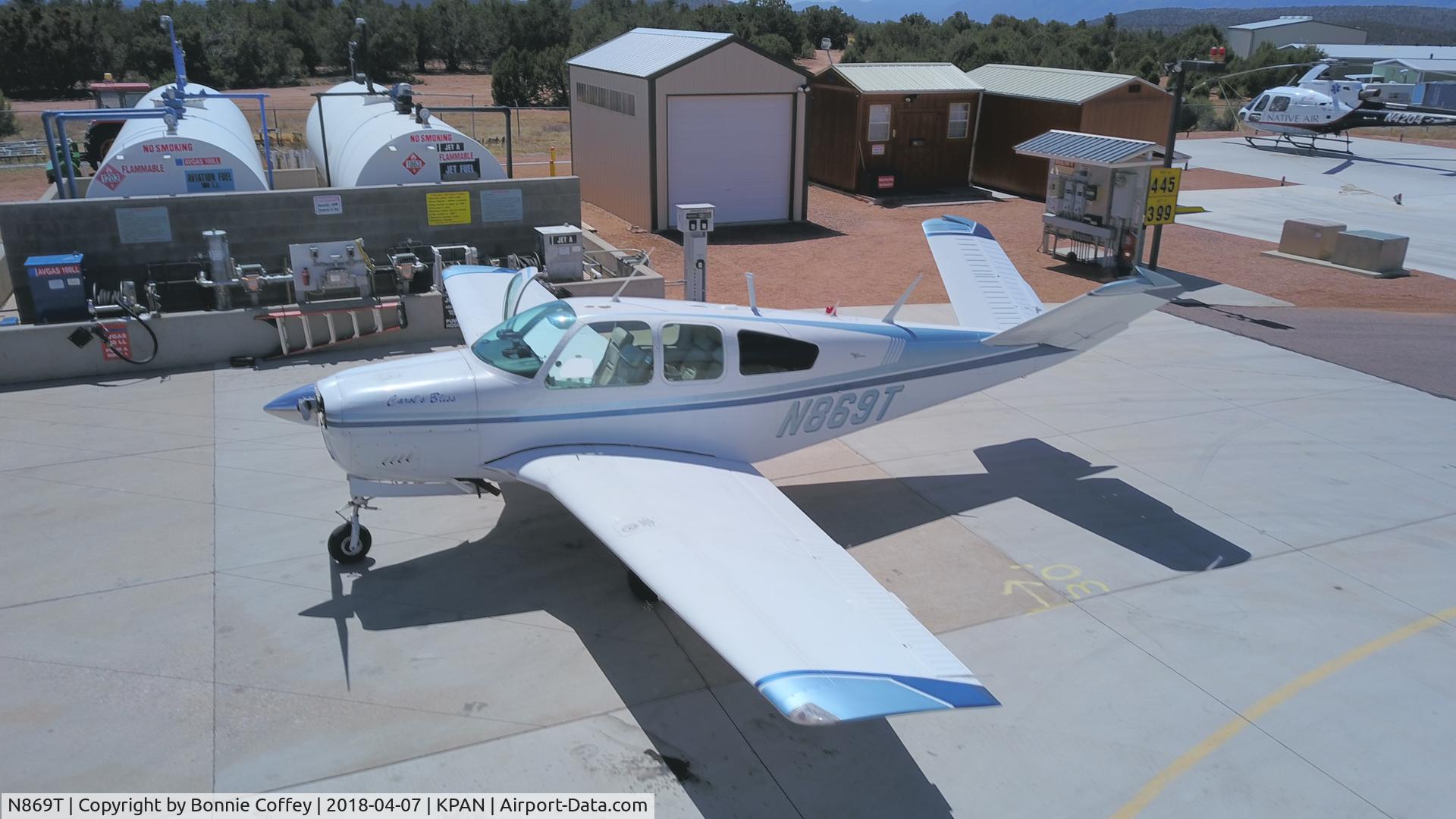 N869T, 1964 Beech S35 Bonanza C/N D-7670, Carol's Bliss