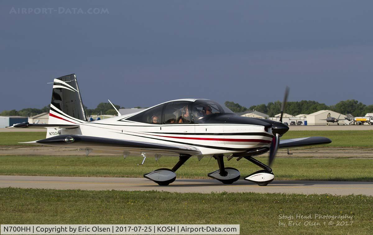 N700HH, 2011 Vans RV-10 C/N 40575, RV-10 taxing out for a flight at Airventure