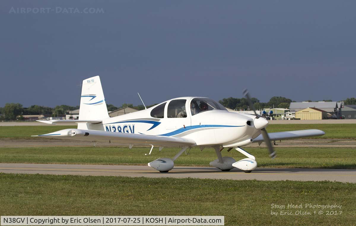 N38GV, 2010 Vans RV-10 C/N 40850, RV-10 at Airventure