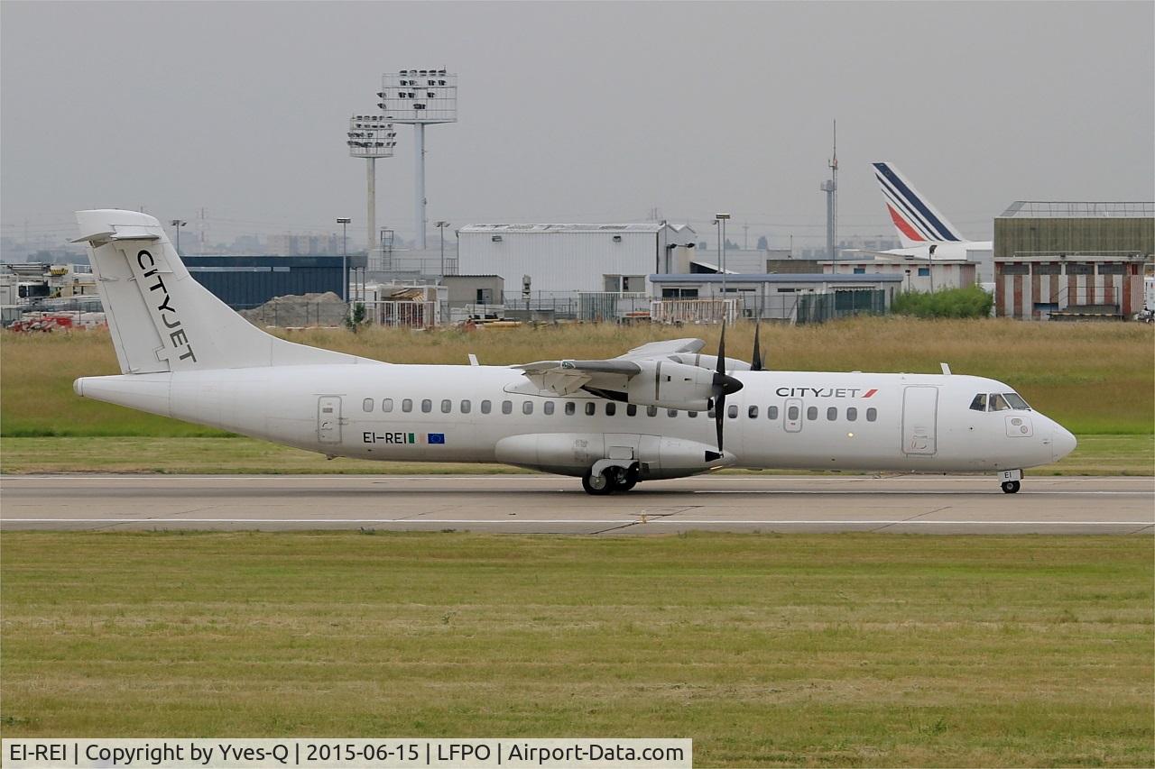 EI-REI, 1991 ATR 72-201 C/N 267, ATR 72-201, Ready to take off run rwy 08, Paris-Orly airport (LFPO-ORY)
