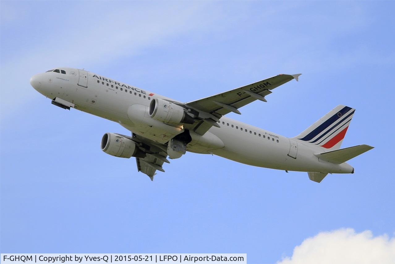 F-GHQM, 1991 Airbus A320-211 C/N 237, Airbus A320-211, Take off rwy 24, Paris-Orly airport (LFPO-ORY)