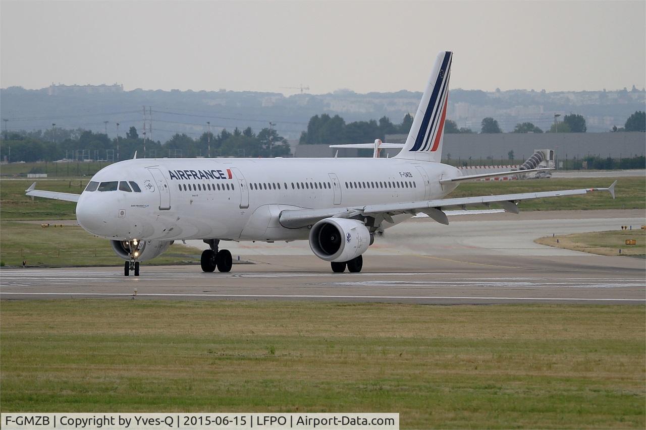 F-GMZB, 1994 Airbus A321-111 C/N 509, Airbus A321-111, Lining up rwy 08, Paris-Orly airport (LFPO-ORY)