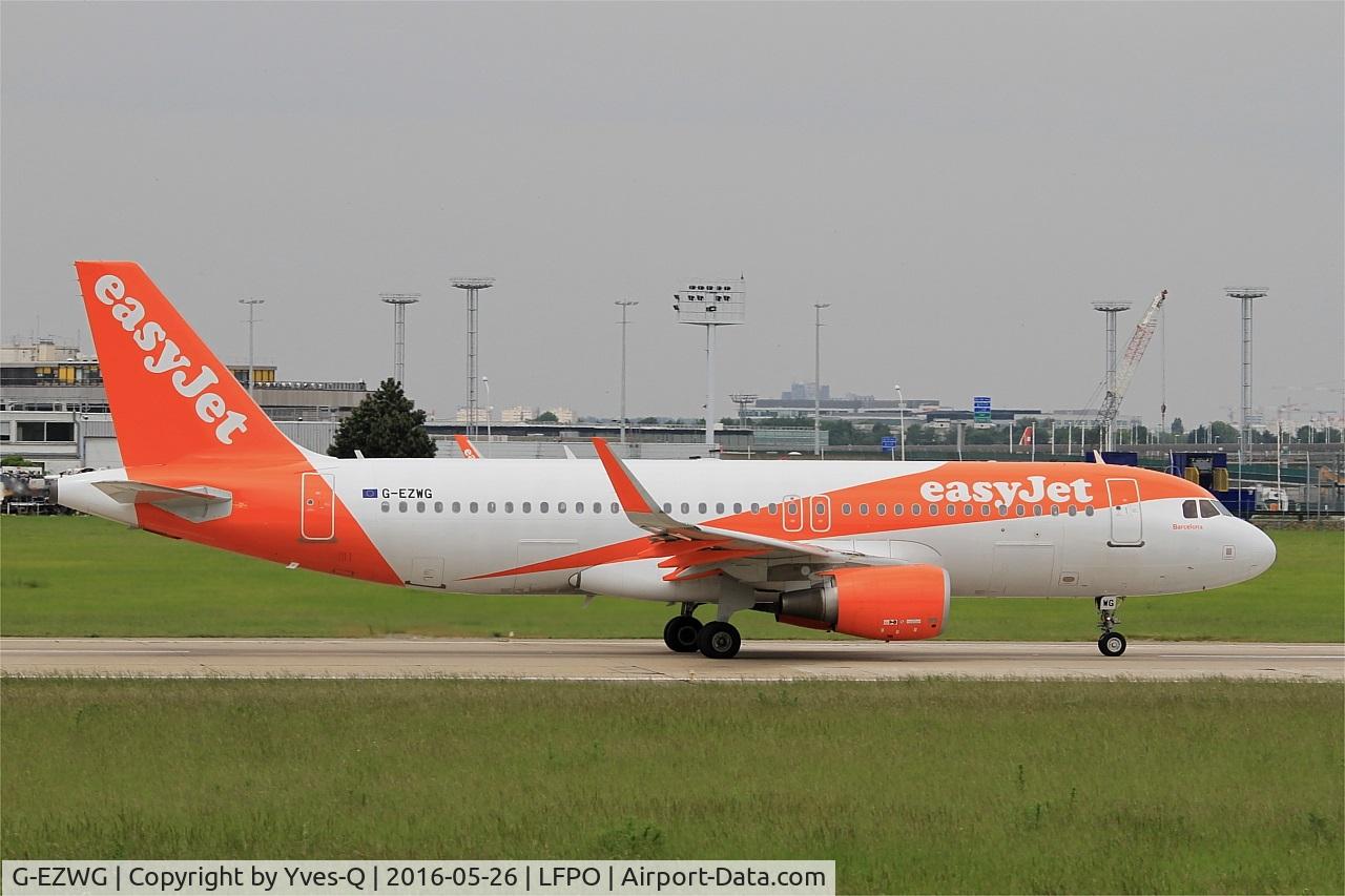 G-EZWG, 2012 Airbus A320-214 C/N 5318, Airbus A320-214, Take off run rwy 08, Paris-Orly airport (LFPO-ORY)