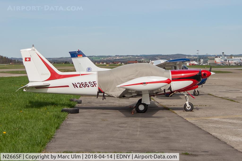 N266SF, 1969 SIAI-Marchetti SF-260 C/N 2-29, At EDNY Ramp 3