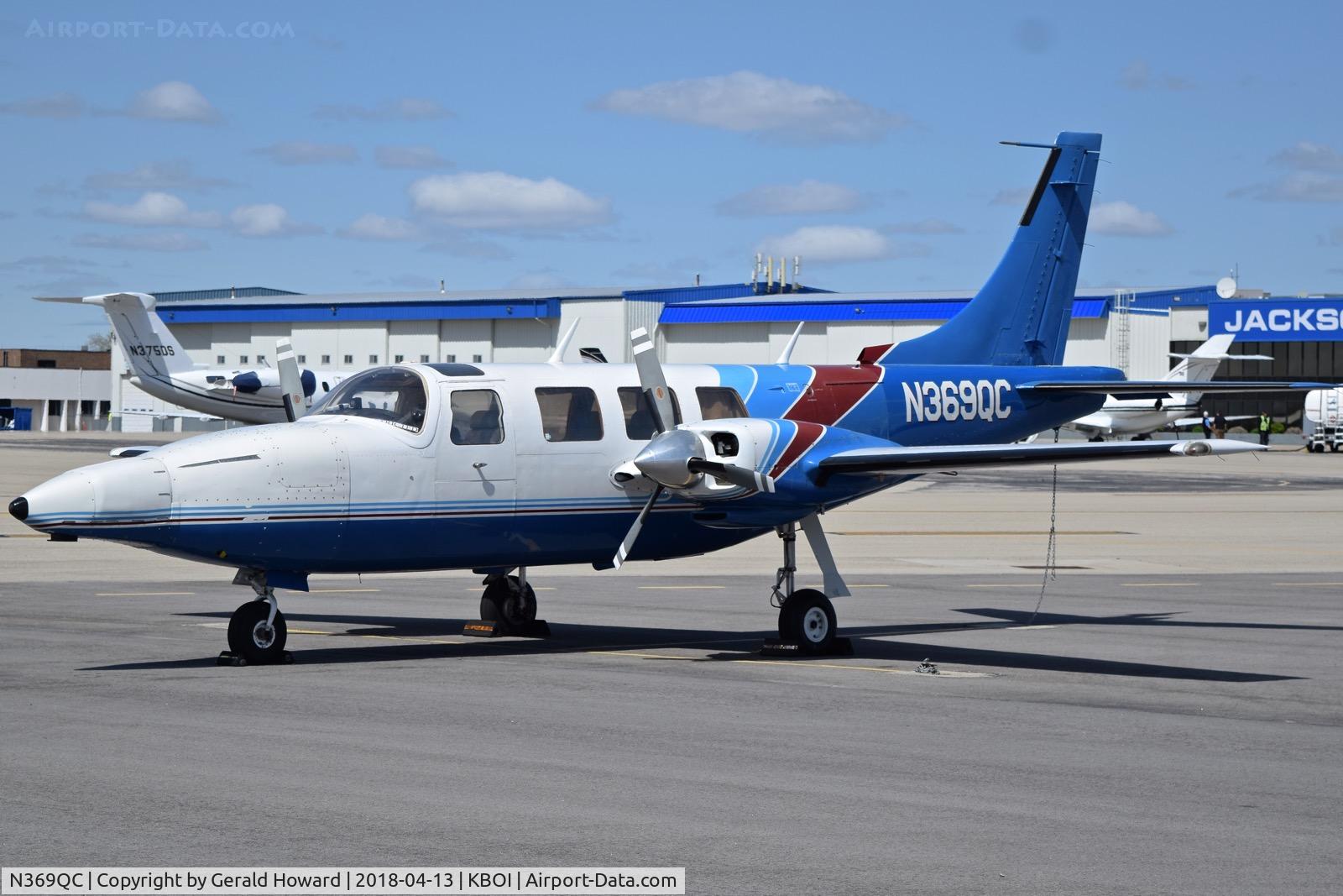 N369QC, 1978 Piper Aerostar 601P C/N 61P-0531-224, Parked on the north GA ramp.
