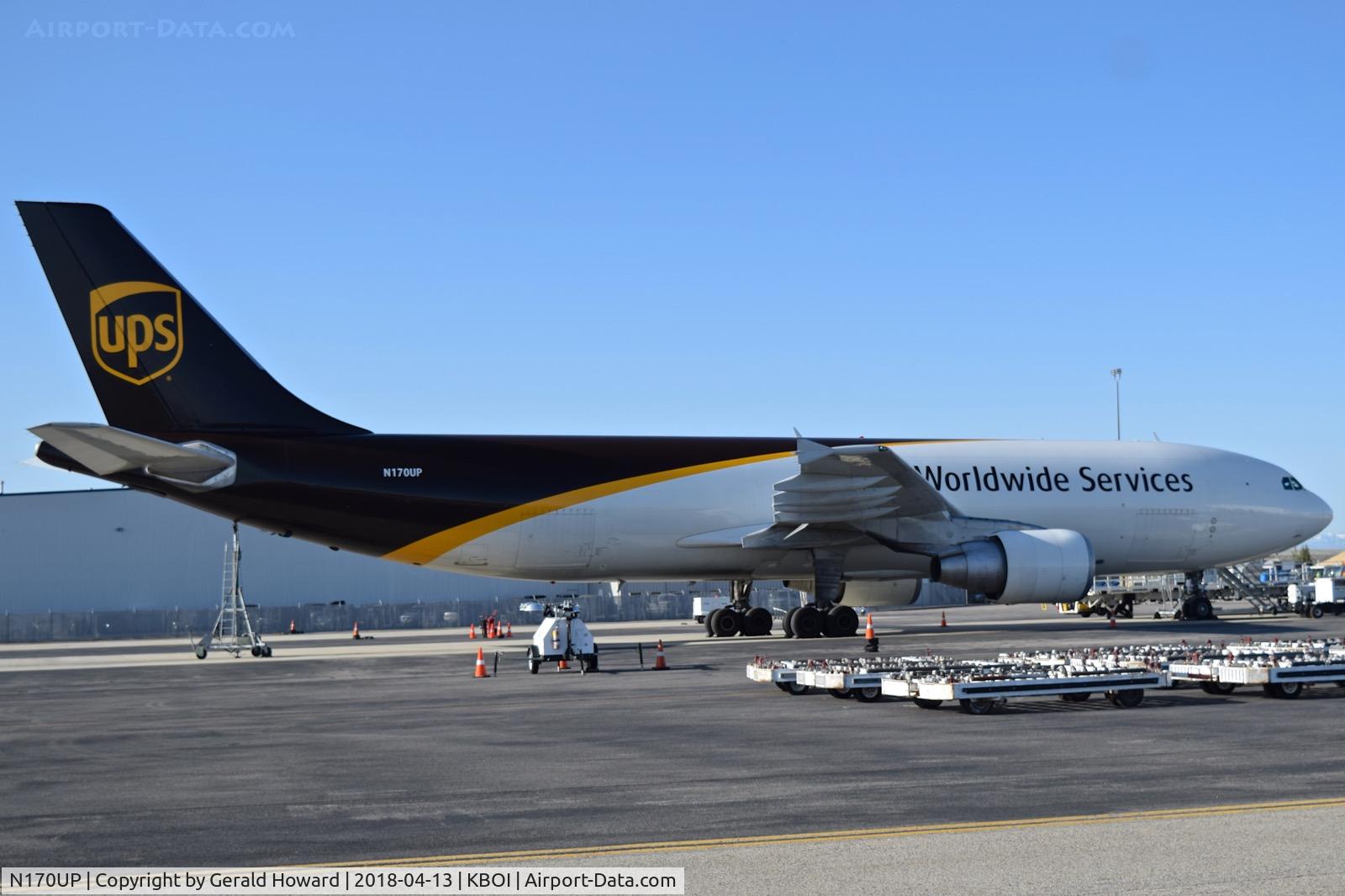 N170UP, 2006 Airbus A300F4-622R C/N 0865, Parked on the UPS ramp.