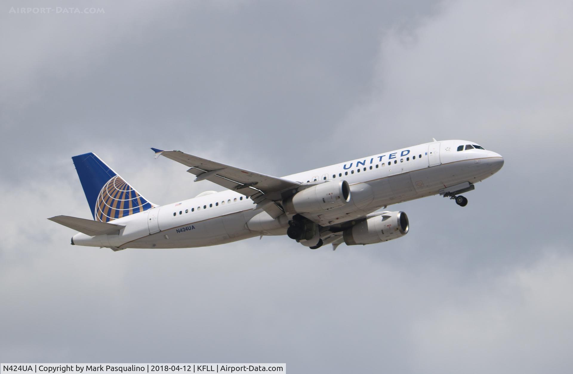 N424UA, 1995 Airbus A320-232 C/N 506, Airbus A320