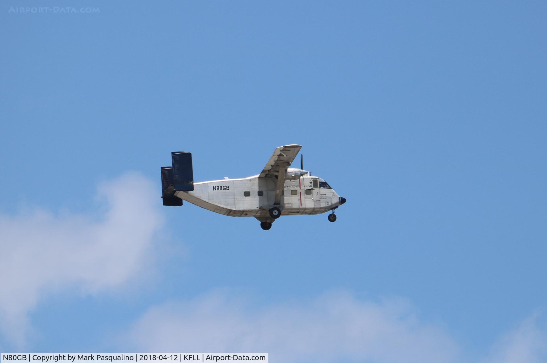 N80GB, 1970 Short SC-7 Skyvan 3M-400 C/N SH.1888, Short SC-7