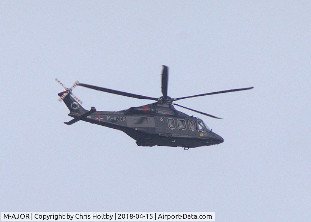 M-AJOR, AgustaWestland AW-139 C/N 31771, Potters Bar, Herts. flypast
