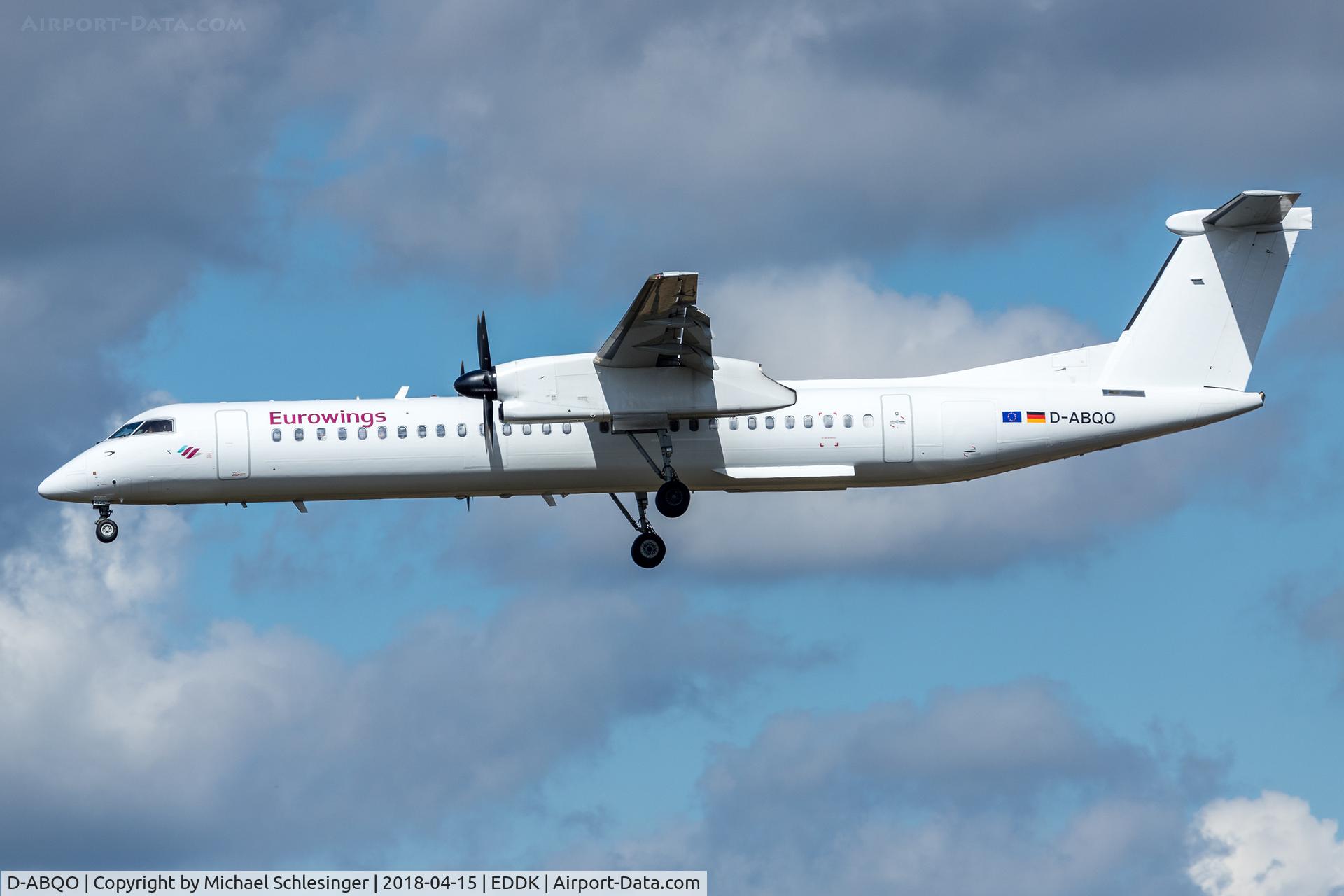 D-ABQO, 2006 De Havilland Canada DHC-8-402Q Dash 8 Dash 8 C/N 4129, D-ABQO - De Havilland Canada DHC-8-402Q Dash 8 - Eurowings