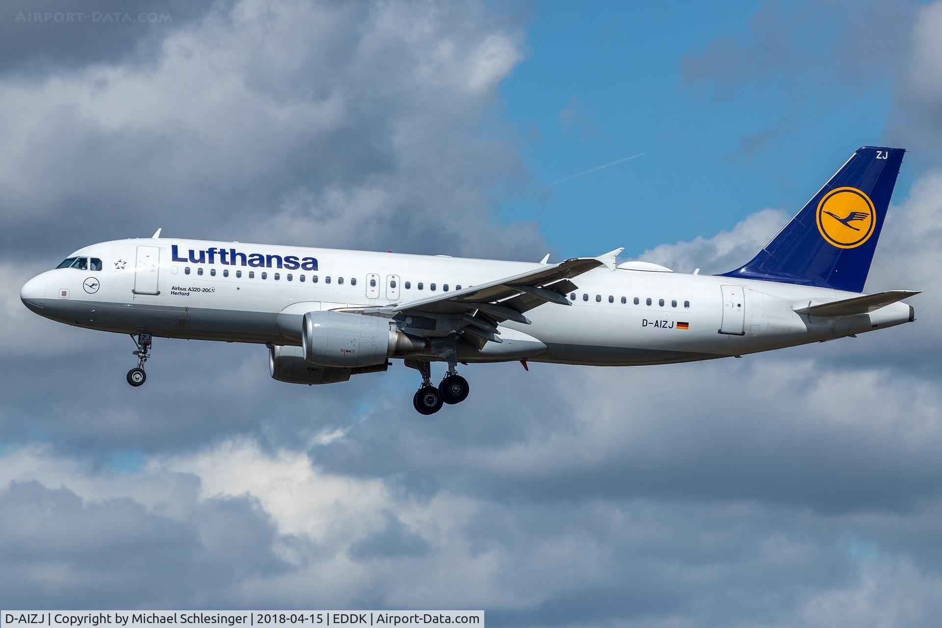 D-AIZJ, 2010 Airbus A320-214 C/N 4449, D-AIZJ - Airbus A320-214 - Lufthansa