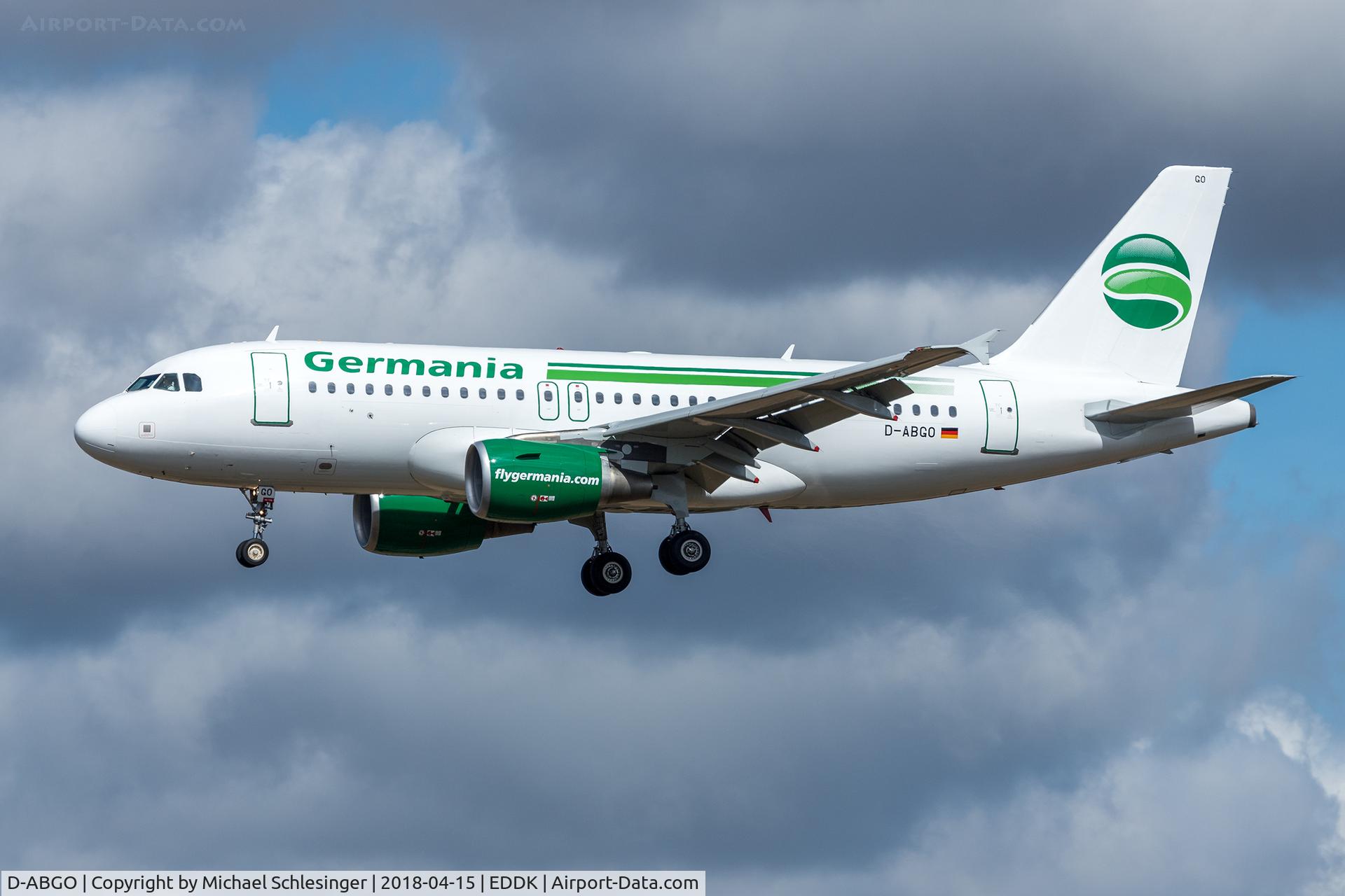 D-ABGO, 2008 Airbus A319-112 C/N 3689, D-ABGO - Airbus A319-112 - Germania
