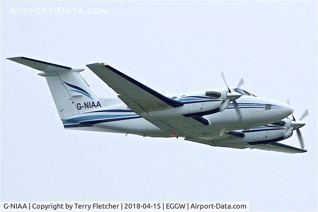 G-NIAA, 1981 Beech B200 Super King Air King Air C/N BB-897, At London Luton