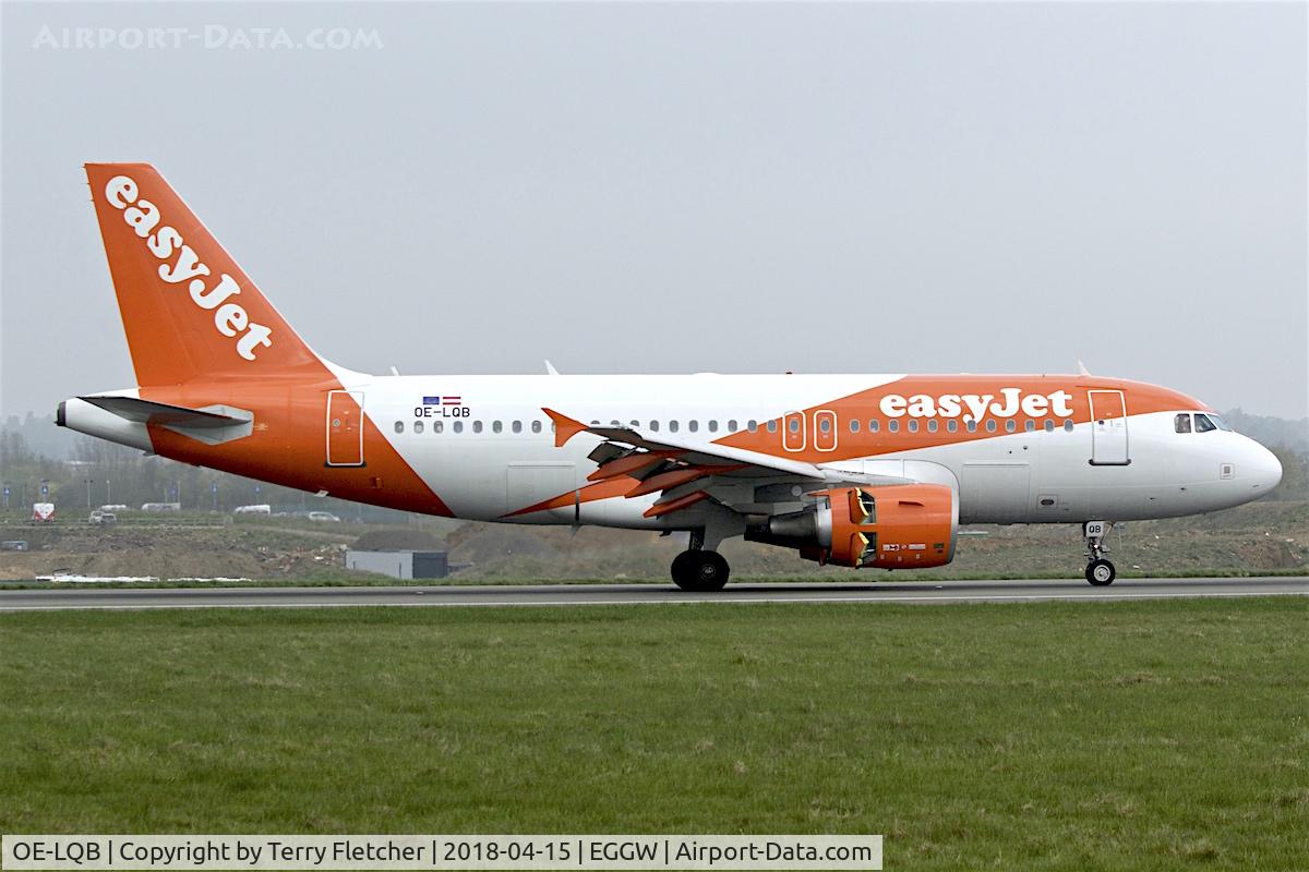OE-LQB, 2009 Airbus A319-111 C/N 3808, At London Luton