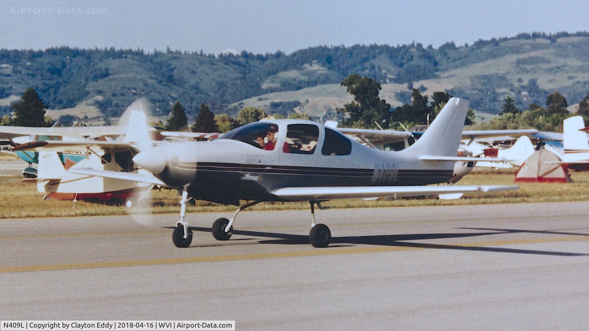 N409L, 1990 Lancair IV C/N L4001, Watsonville Airport California airshow early 1990's