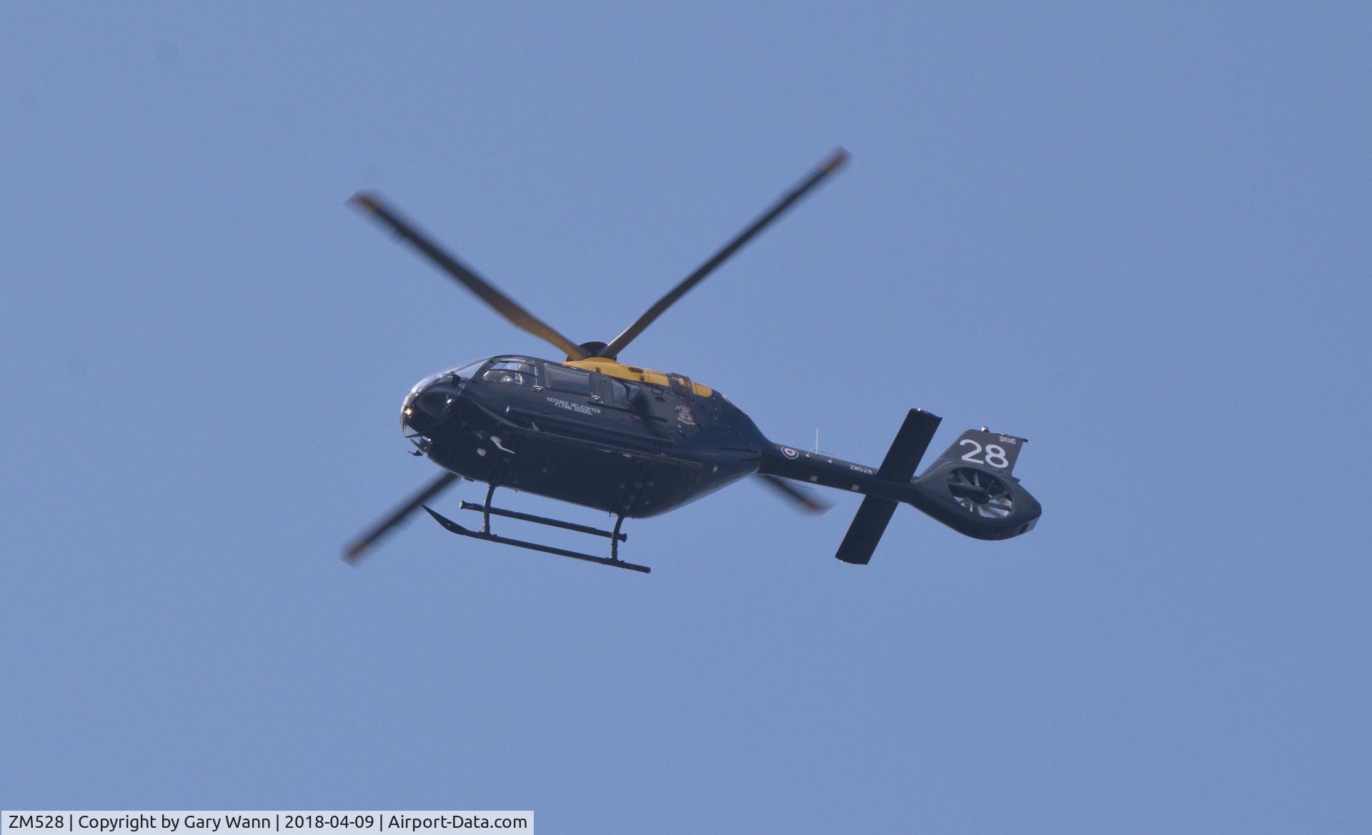 ZM528, 2017 Airbus Helicopters Juno HT.1 (EC-135T-3H) C/N 2034, Juno Helicopter in service at RAF Shawbury with the MFTS