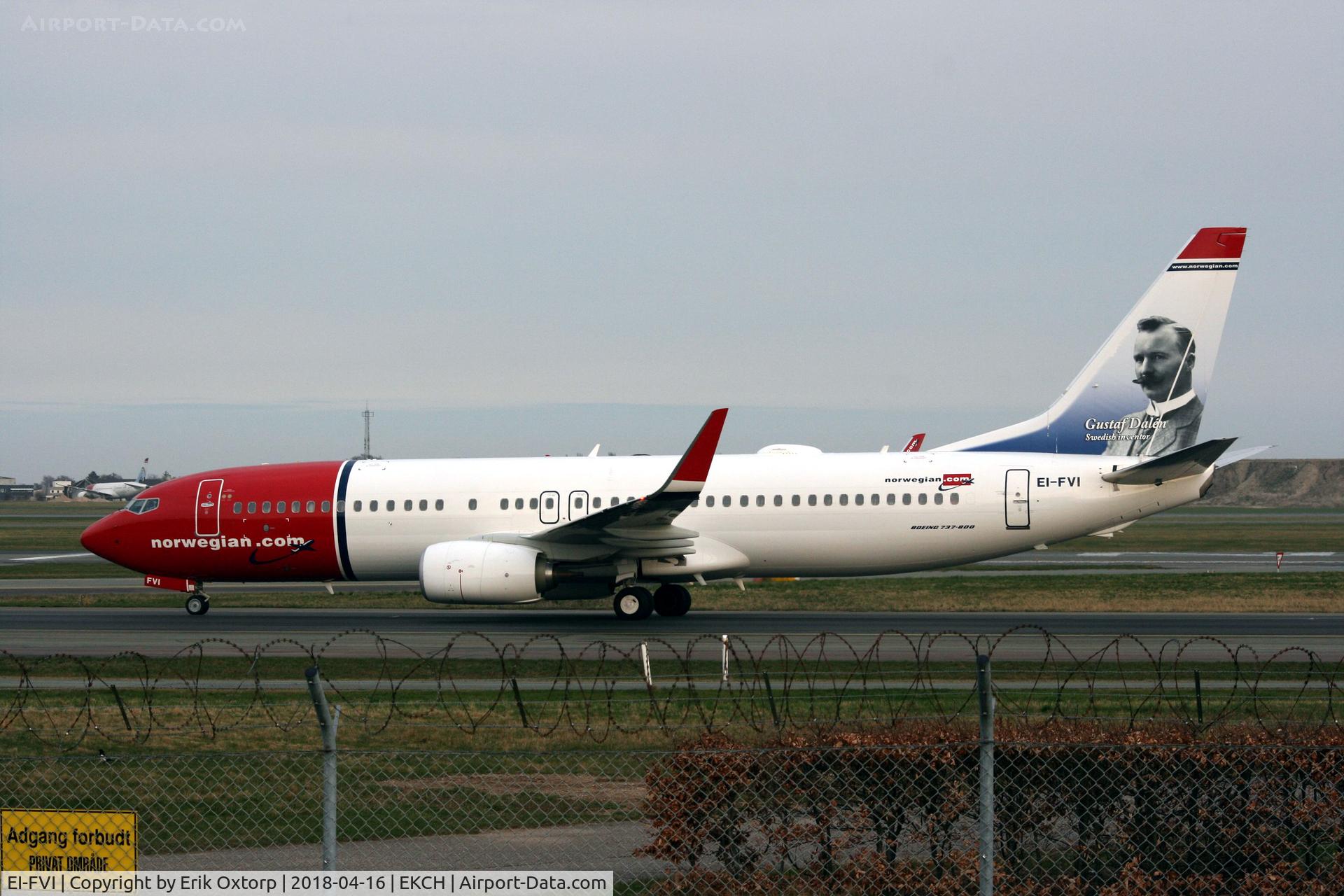 EI-FVI, 2017 Boeing 737-8JP C/N 42274, EI-FVI landed rw 04L