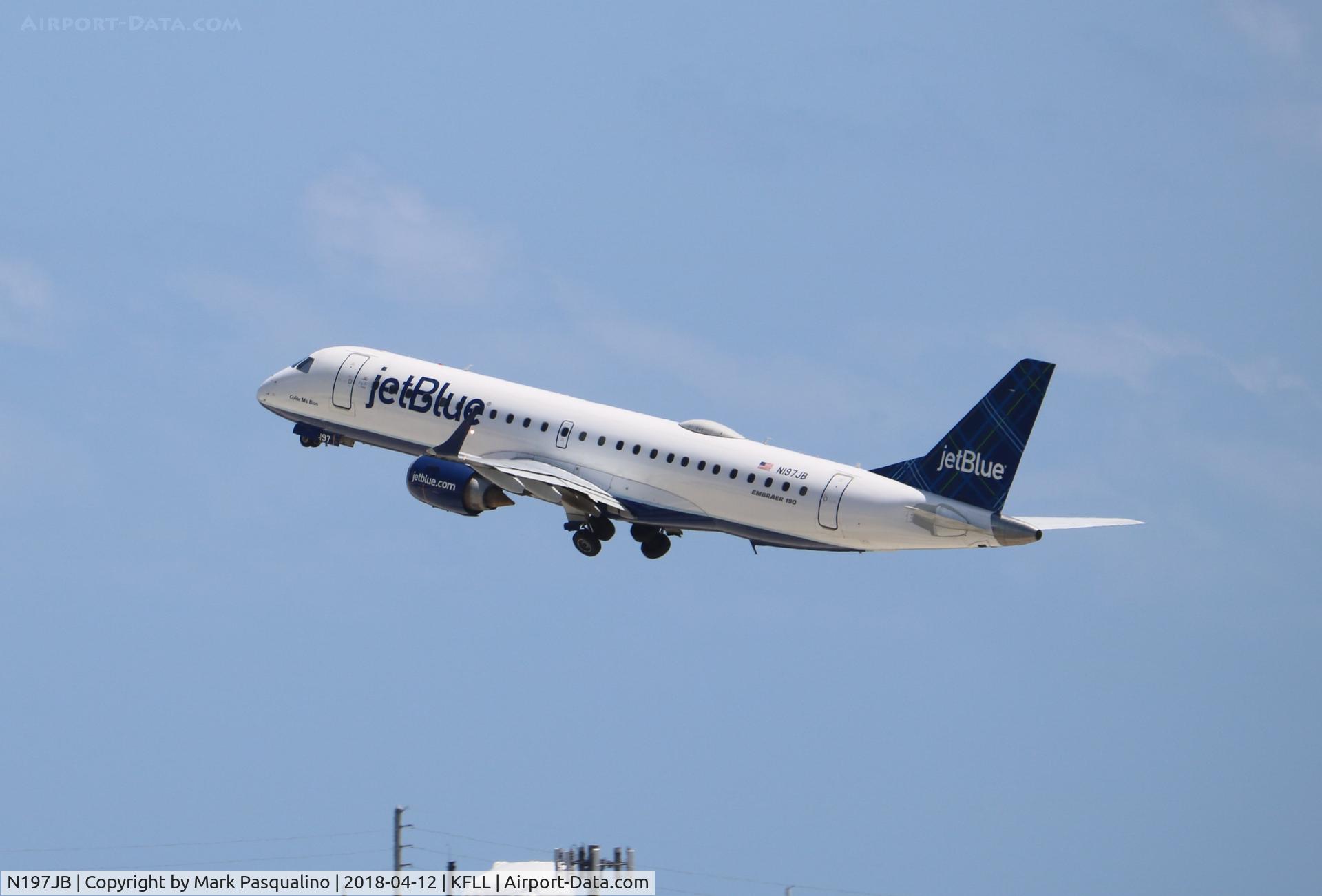 N197JB, 2006 Embraer 190AR (ERJ-190-100IGW) C/N 19000020, ERJ 190-100 IGW
