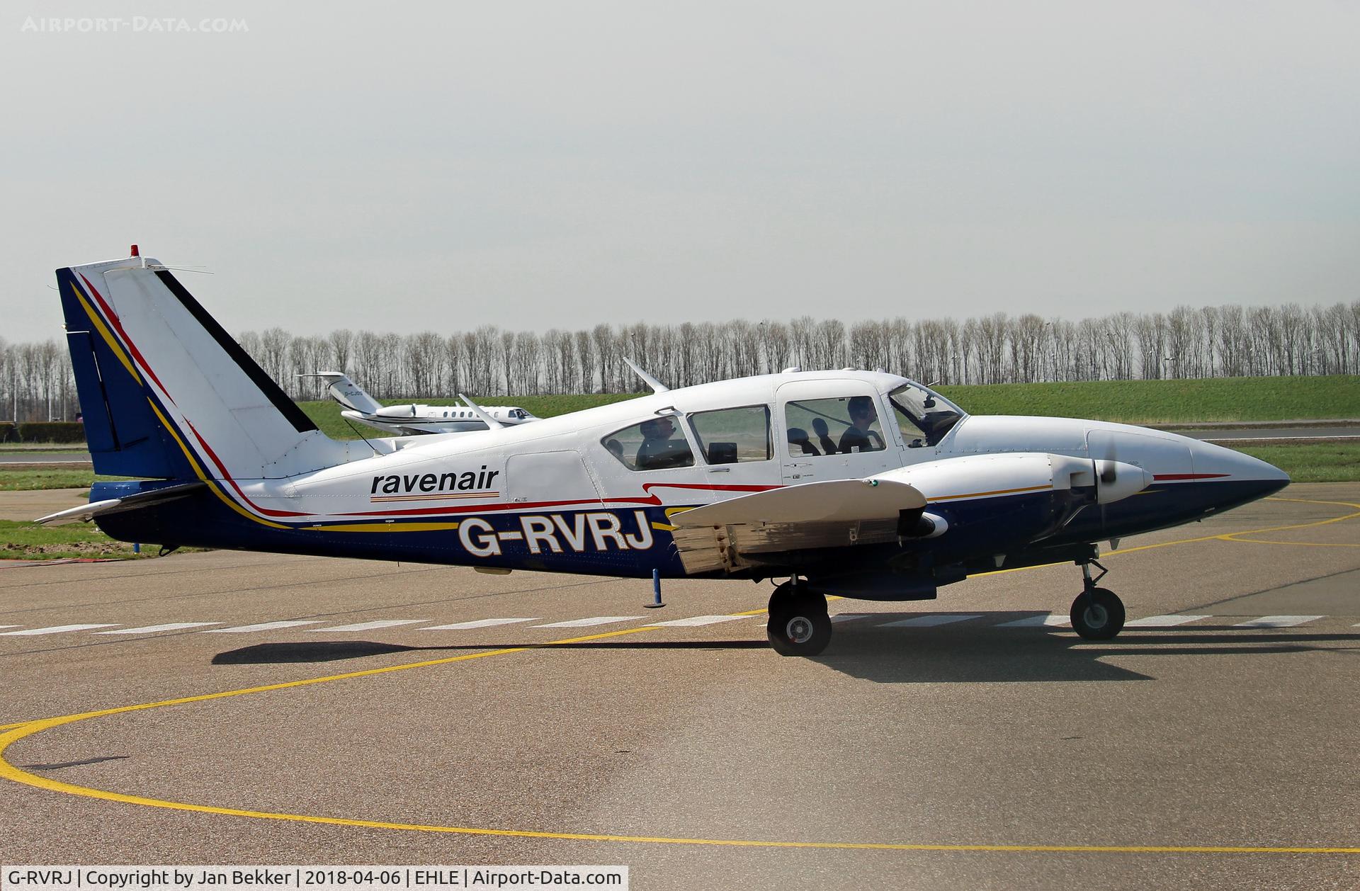 G-RVRJ, 1973 Piper PA-23-250 Aztec E C/N 27-7305004, Lelystad Airport