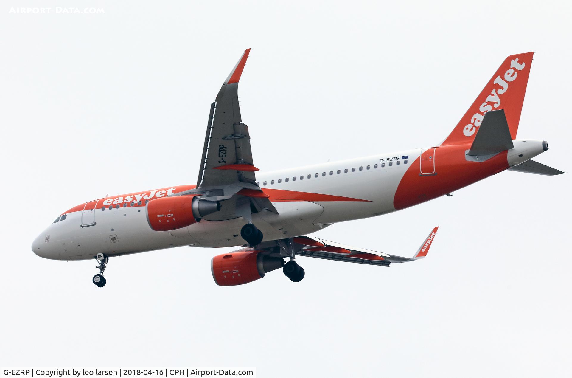 G-EZRP, 2018 Airbus A320-214 C/N 8068, Copenhagen 16.4.2018