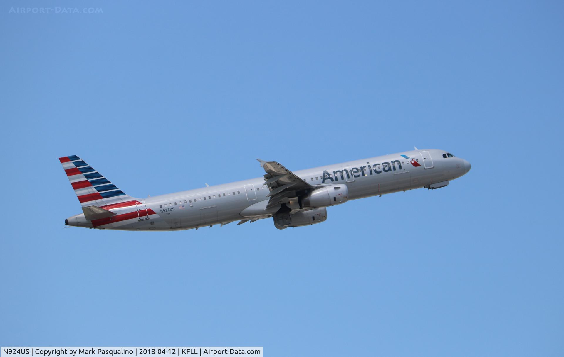 N924US, 2015 Airbus A321-231 C/N 6569, Airbus A321-231