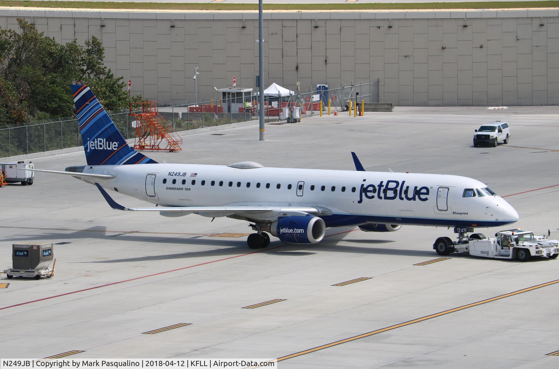 N249JB, 2006 Embraer 190AR (ERJ-190-100IGW) C/N 19000045, ERJ 190-100 IGW