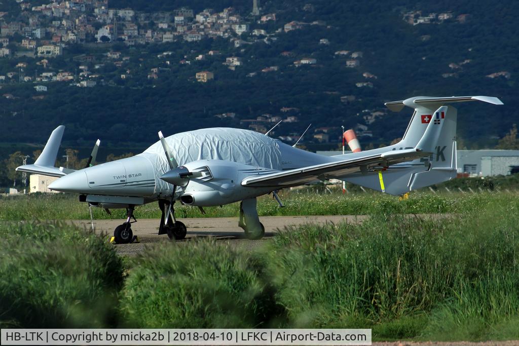 HB-LTK, Diamond DA-42 Twin Star C/N 42.148, Parked