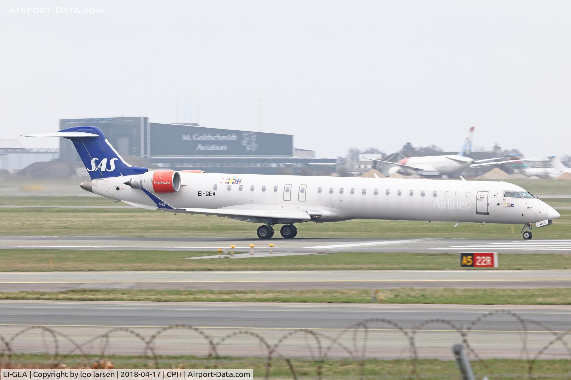 EI-GEA, 2009 Bombardier CRJ-900ER (CL-600-2D24) C/N 15224, Copenhagen 17.4.2018