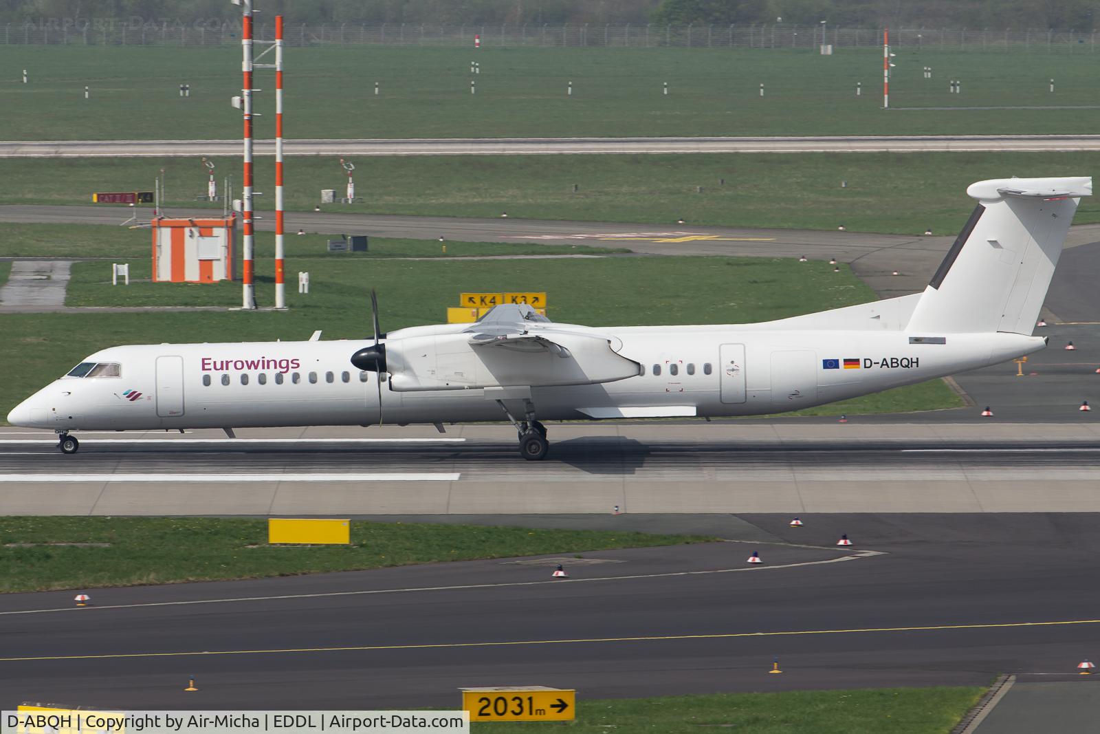 D-ABQH, 2009 De Havilland Canada DHC-8-402 Dash 8 C/N 4256, Eurowings