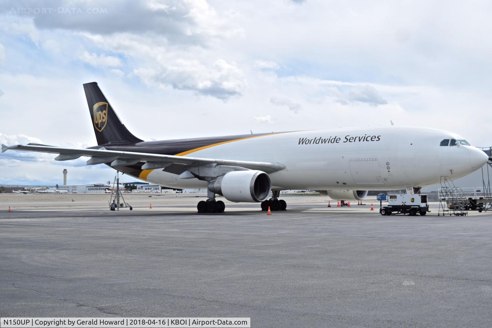 N150UP, 2003 Airbus A300F4-622R C/N 833, Parked on the UPS ramp.