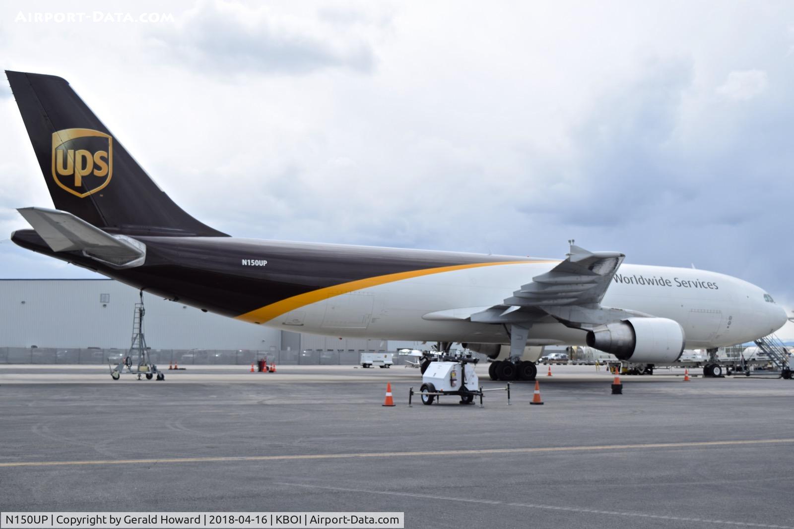 N150UP, 2003 Airbus A300F4-622R C/N 833, Parked on the UPS ramp.