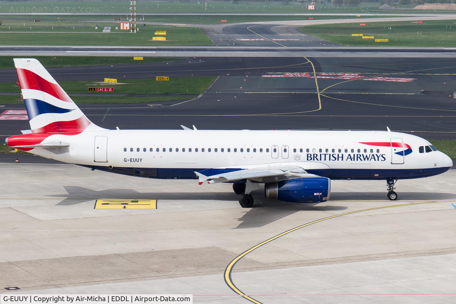 G-EUUY, 2008 Airbus A320-232 C/N 3607, British Airways