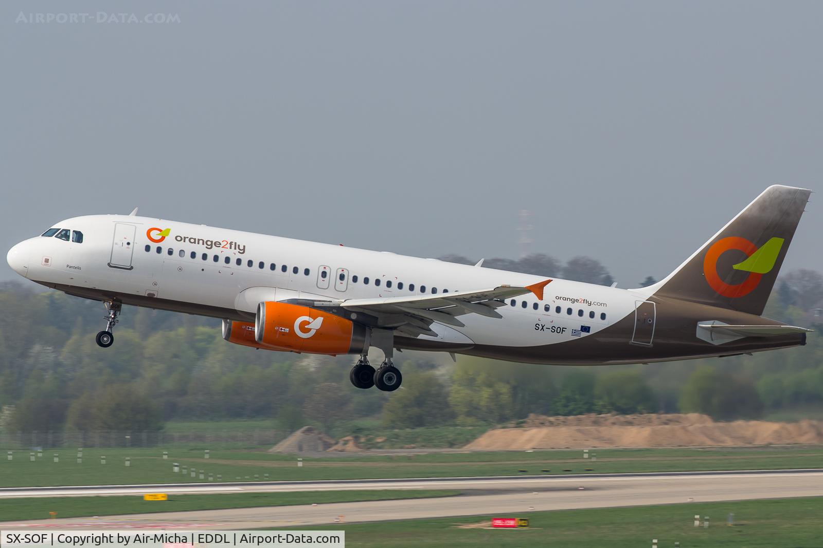 SX-SOF, 2005 Airbus A320-232 C/N 2479, Orange2fly