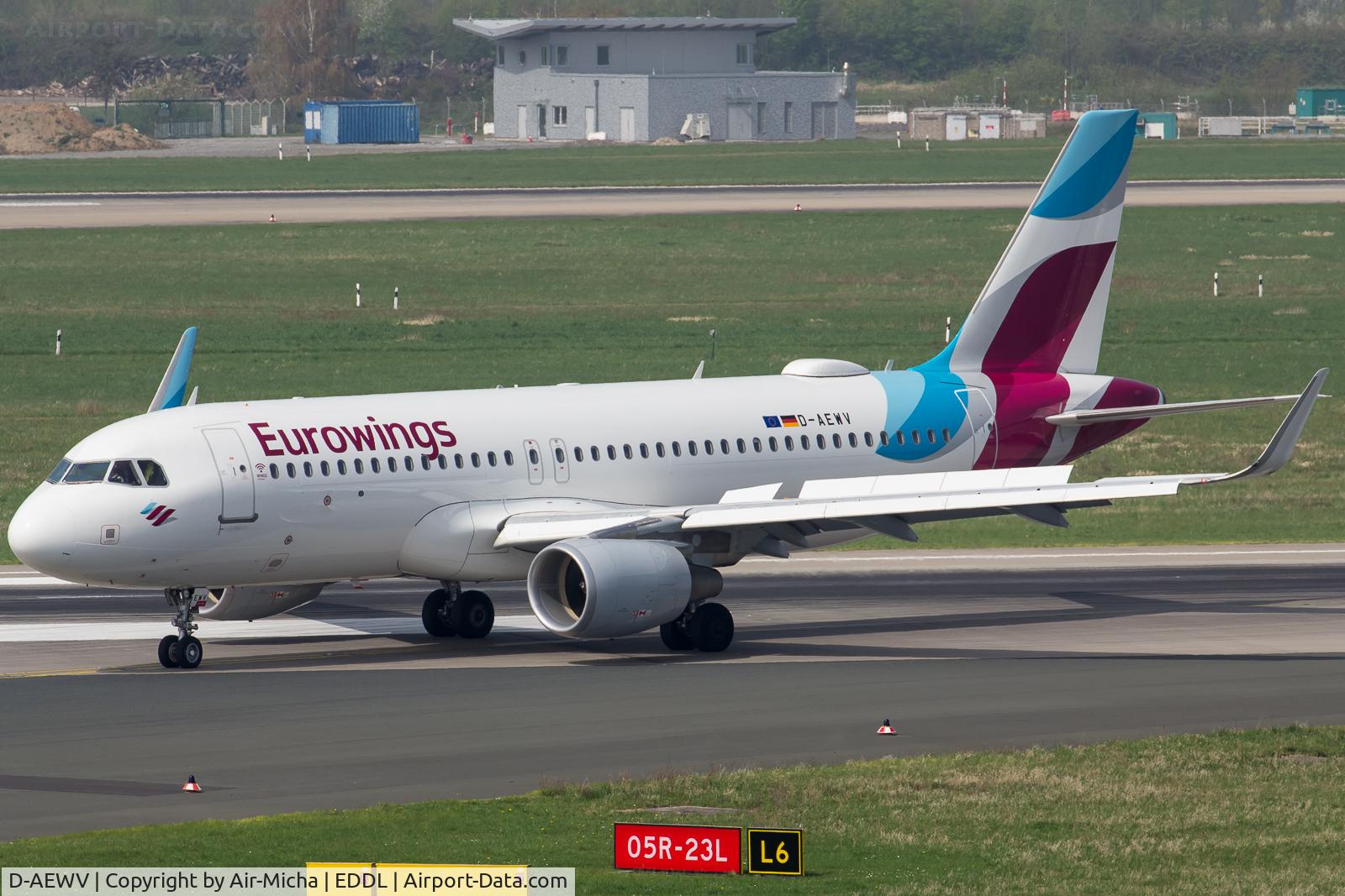 D-AEWV, 2017 Airbus A320-214 C/N 7545, Eurowings