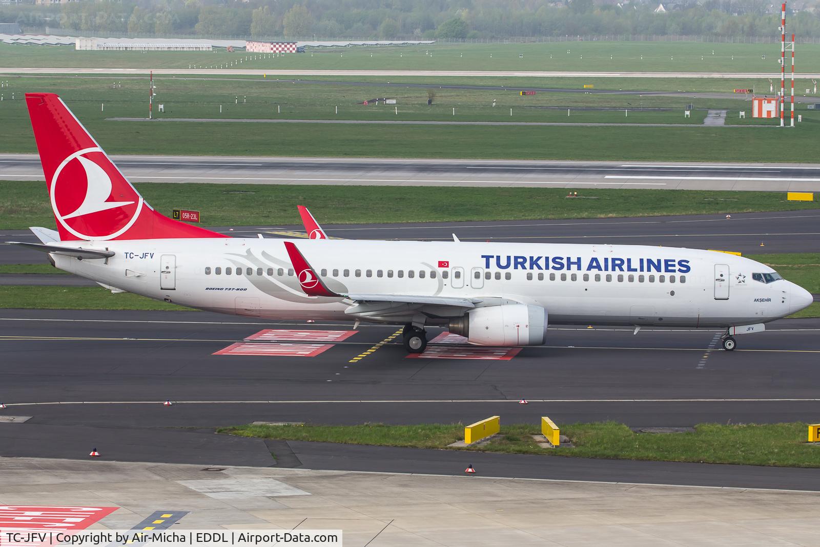 TC-JFV, 2000 Boeing 737-8F2 C/N 29782, Turkish Airlines